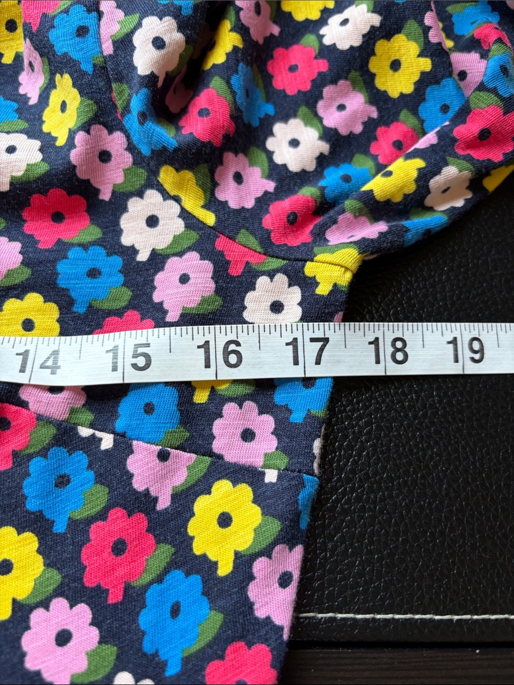 Boden Naomi Relaxed Jersey Dress Multi Pop Daisy Floral Pockets Career Sz 6 - Picture 12 of 15